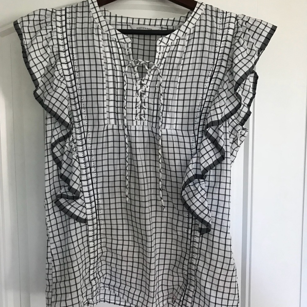 Scotch and Soda Ruffle Top